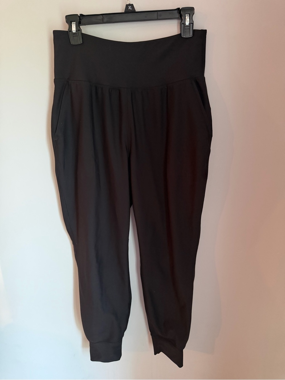 Old Navy Active Powersoft High Rise Joggers Black Large